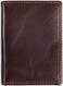 ايزي يو لايف محفظة رفيعة للرجال بتقنية تحديد الهوية بموجات الراديو ثنائية الطي بجيب امامي من الجلد الطبيعي وحامل بطاقات (بني)
