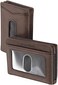 Urban Tribe Compact RFID Sleeve Wallet Premium Leather Minimalist Money Clip Card Holder 10 Cards, Texas Brown, Slim