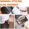SlimFold MICRO Minimalist Front Pocket Vegan Slim Wallets for Men (RFID Blocking)
