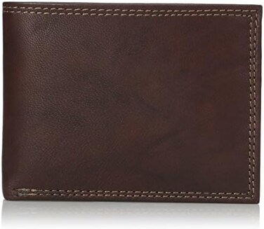 محفظة بطيات بطاقات الائتمان من Buxton Men's Hunt