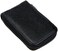 DEEZOMO RFID Blocking Genuine Leather Mini Credit Card Case Organizer Compact Wallet with ID Window - Black