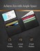 Access Denied Slim Leather Bifold Wallets For Men - Minimalist Mens Wallet RFID Blocking Card Holder With ID Window Box Gifts For Men, Black, O M US, Minimalist