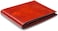 Bosca Men's Leather Wallet RFID Blocking - Bifold Executive Men's Wallet with 5 Card Slots, ID Window &amp; Divided Currency Well - Genuine Old Leather, Ideal Gift Wallet for Men, Cognac Brown