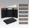 LIGHT FOLD Slim Minimalist Wallets for Men Trifold Nylon Card Holder Men's Wallet Ultra Thin &amp; Stylish Design Front Pocket Wallet with RFID Blocking Hold Up to 12 Cards &amp; Cash, Black, One size