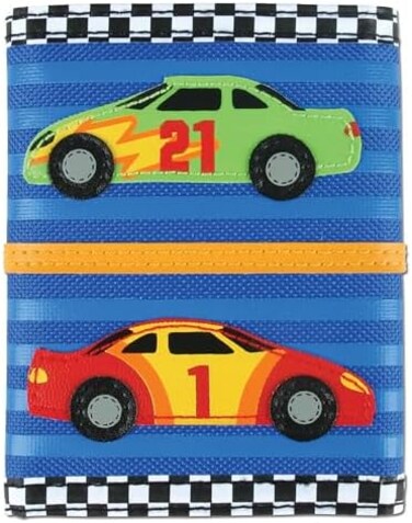 ستيفن جوزيف, محفظة للاطفال من الجنسين، محفظة للاطفال الاولاد والبنات بتصميمات زخرفية، محفظة مطبوعة بالشاشة الحريرية مع جيب بسحاب للعملات المعدنية، مموه