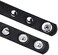 Macoking Leather Bracelet Punk Spike Rivet Cuff Bangle Metal Studded Halloween Wristband