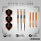 RED DRAGON Amberjack 4: 23g Tungsten Darts Set with Flights and Stems