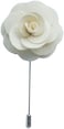 SUNNY HOME Men's Lapel Flower Stick Brooch Pin Boutonniere for Suit Tuxedo Corsage