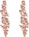 NLCAC Women's Wedding Earrings for Brides Dangling Rhinestone Crystal Chandelier Earring Drop Bridesmaids
