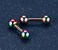 Tanyoyo 4mm Surgical Stainless Steel Ear Piercing Studs Earrings sets 5 - 6 Pair Mixed Colors High Polished 16G &iexcl;&shy;