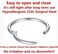 ORANGELOVE Hypoallergenic Nose Rings 20G 18G 16G 14G 12G 10G 8G 316l Surgical Steel Septum Jewelry Hinged Segment Ring Body Piercing Nose Hoop Lip Rings Nose Helix Cartilage Rook Earrings