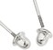 The World Jewelry Center 14k White Gold 4mm Round Solitaire Basket Set Stud Earrings with Screw Back - 12 Different Color Available