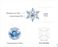 JewelryPalace Snowflake Genuine Swiss Blue Topaz Solid 925 Sterling Silver Pendant Necklace 18 Inches Box Chain