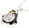 chelseachicNYC Perfect Crystal Fat Bottom Black Penguin Necklace