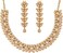 Touchstone Indian Bollywood Rhinestones Designer Bridal Jewelry Necklace Set For Women.