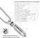 MONIYA Stainless Steel Bullet Pendant Urn Ashes Necklace Cross Lords Prayer in English, 22inch Box Chain