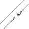 AmyRT Jewelry 1.2mm Titanium Steel Black Gold Silver Cable Chain Necklaces for Women 16 to 30 in