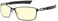 Gunnar Optiks Vayper Full Rim Advanced Video Gaming Glasses with Headset Compatibility and Amber Lens Tint