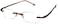 Scojo New York Gels Original Reading Glasses, Ultra-Lightweight Rimless Readers for Women and Men