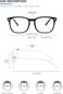 livho 2 Pack Blue Light Blocking Glasses, Computer Reading/Gaming/TV/Phones Glasses for Women Men,Anti Eyestrain &amp; UV Glare (Clear+Blue Purple)