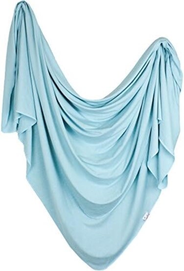 كوبر بيرل بطانية استقبال كبيرة محبوكة فاخرة للاطفال "سوني