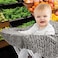 Skip Hop Shopping Cart &amp; Take Cover, Grey Feather, 20l x 12w x 7h