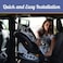 Mommy's Helper Car Seat Sun Shade Cover - Keep Your Baby's Carseat at a Cooler Temperature - Covers and Blocks Out Heat &amp; Sun - Protection from UV Sunlight -