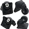 Zoofen Replacement Luggage Wheel Repair Suitcase Bag Parts Spinner Wheels Casters for Travel Customs Box W044 (A SET 4PCS)