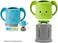 InchBug MyDrinky - The Adjustable Juice Box Holder 2 Pack (Lime/Aqua)