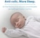 Dr. Brown's Natural Flow Anti-Colic Options+ Narrow Baby Bottles 4 oz/120 mL, with Level 1 Slow Flow, 4 Pack, 0m+