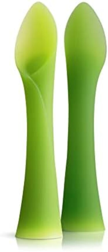 اولا بيبي عضاضة سيليكون بطرف ناعم لتدريب الاطفال على الفطام باضاءة LED، عبوة من قطعتين