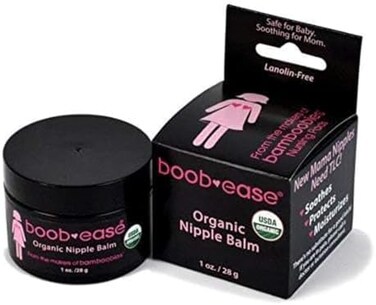 كريم مرطب الحلمة العضوي الخالي من اللانولين من بامبوبيز