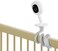 iTODOS Baby Monitor Mount Compatible with Nanit Pro Smart Baby Monitor &amp; Flex Stand,Arlo,Versatile Twist Mount Without Tools or Wall Damage,Travel Baby Monitor Accessory-Gray