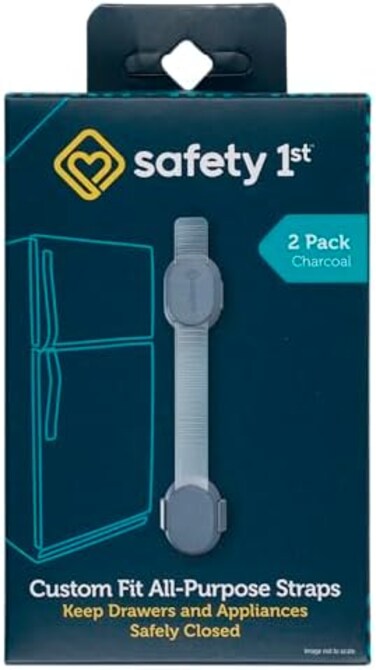 Safety 1st Custom Fit All Purpose Strap, D&eacute;cor 2 Count (Pack of 1)