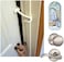 Door Monkey Child Proof Door Lock &amp; Pinch Guard - For Door Knobs &amp; Lever Handles- Easy to Install-No Tools or Tape Required - Baby Safety Door Lock For Kids - Very Portable-Great for Dogs &amp; Cats,White
