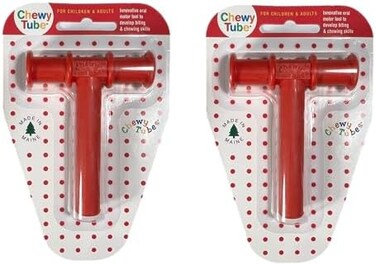 أنابيب مطاطية - حمراء (عدد 2)