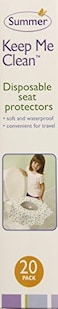 Summer Infant Keep Me Clean Disposable Potty Protectors Travel Pack, 20-Count