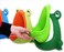 FORYEE Cute Frog Potty Training Urinal for Boys with Funny Aiming Target - Blackish Green