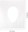 UNAOIWN Toilet Seat Covers Disposable 60 pack for Travel Toilet Seat Cover Friendly Packing for Kids Potty Training and Adult