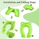 Maliton Portable Potty Seat for Toddler Travel - Foldable Non-Slip Potty Training Toilet Seat Cover for Boys/Girls, Baby/Kids with Drawstring Bag