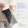Jool Baby Products Folding Travel Potty Seat for Girls, Fits Round &amp; Oval Toilets, Non-Slip Suction Cups, Includes Free Travel Bag -