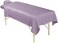 طقم ملاءات طاولة تدليك فاخر من المايكروفايبر بتصميم خفيف الوزن للغاية ومقاوم للبقع والتجعد مكون من 3 قطع من فور برو، يتضمن ملاءة مسطحة وملاءة بحواف مطاطية وغطاء لمسند الوجه، لون لافندر
