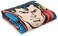 Northwest DC Comics Justice, League Trio Micro Raschel Throw Blanket, 46" x 60", Multi Color, 1 Count