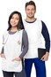 مريلة عمل للجنسين (6 قطع) مع جيوب للوظائف التجميلية والطبية