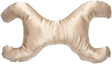Save My Face " La Petite Pillow (Champagne, Satin)