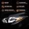 CERAKOTE Ceramic Headlight Restoration Kit - Guaranteed to last as long as you own your car - Restores headlights to like-new condition - 3 easy steps - No power tools required.