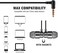 UliX YOLEX Rider Wired In-Ear Headphones, Headphones with Microphone, with Anti-Tangle Cable, Headphones for iPhone, iPad, Samsung, School Students, Children, Women and Small Ears.