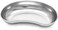 QWORK Q-Work 8-inch Stainless Steel Kidney Tray, 2-Piece Kidney-Shaped Surgical Trays for Dental Labs, Reusable Metal Kidney Dish for Soiled Plasters and Medical Announcer.