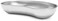 QWORK Q-Work 8-inch Stainless Steel Kidney Tray, 2-Piece Kidney-Shaped Surgical Trays for Dental Labs, Reusable Metal Kidney Dish for Soiled Plasters and Medical Announcer.