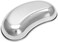 QWORK Q-Work 8-inch Stainless Steel Kidney Tray, 2-Piece Kidney-Shaped Surgical Trays for Dental Labs, Reusable Metal Kidney Dish for Soiled Plasters and Medical Announcer.